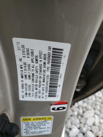 1HGCR6F5XFA015280 Honda Accord Hybrid Exl