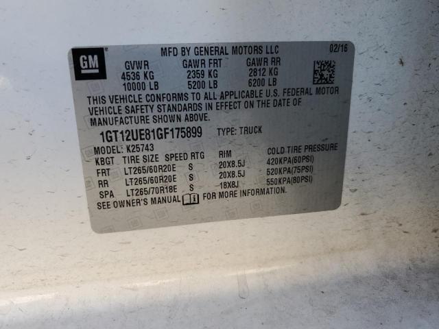 1GT12UE81GF175899 GMC Sierra K2500 Denali