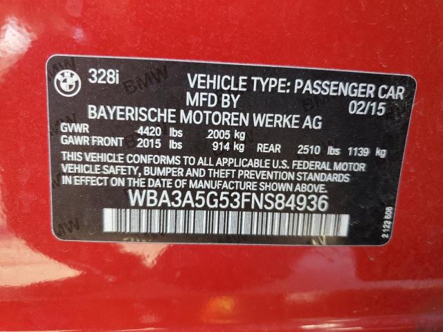 WBA3A5G53FNS84936 BMW 328 I