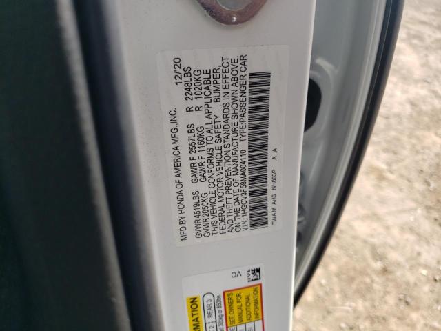 1HGCV3F58MA004110 Honda Accord Hybrid Exl