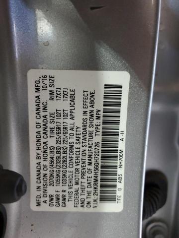 2HKRM4H56GH720726 Honda CR-V EX