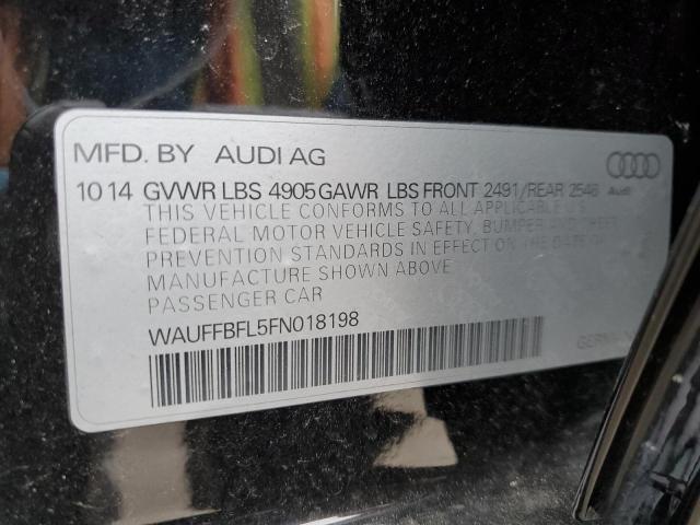 WAUFFBFL5FN018198 Audi A4 Premium Plus