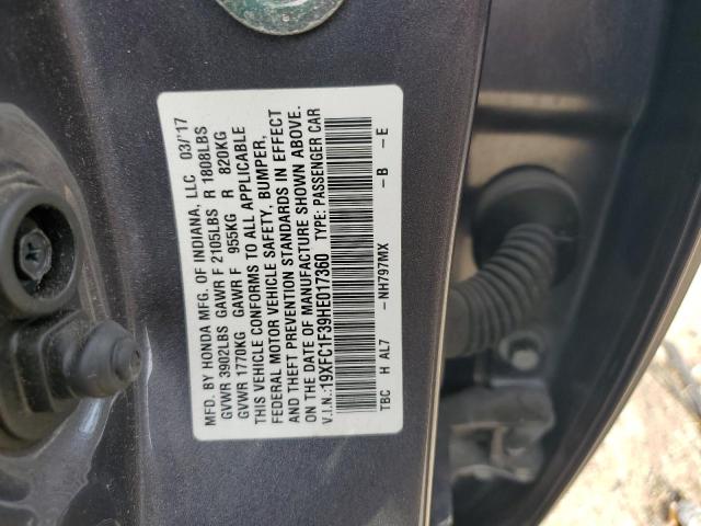 19XFC1F39HE017360 Honda CIVIC EX