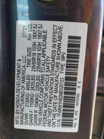 7FARW1H82ME020123 Honda CR-V EXL