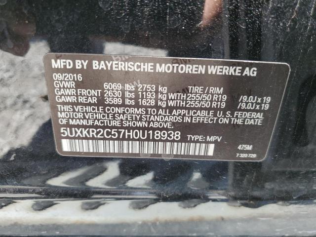 5UXKR2C57H0U18938 BMW X5 Sdrive35i