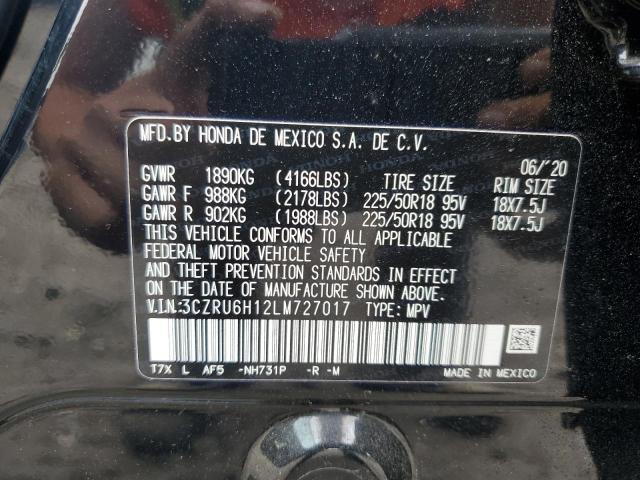 3CZRU6H12LM727017 Honda HR-V SPORT
