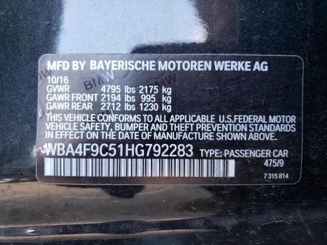 WBA4F9C51HG792283 BMW 430xi Gran Coupe