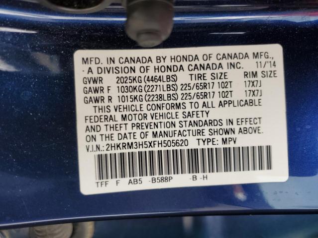 2HKRM3H5XFH505620 Honda CR-V EX