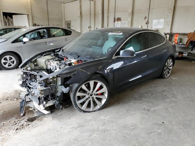 2019 Tesla Model 3 მანქანა იყიდება აუქციონზე, vin: 5YJ3E1EB3KF413727, აუქციონის ნომერი: 72223803