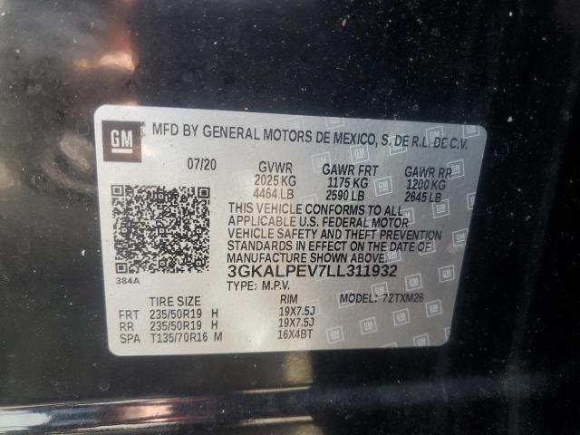 3GKALPEV7LL311932 GMC Terrain Slt