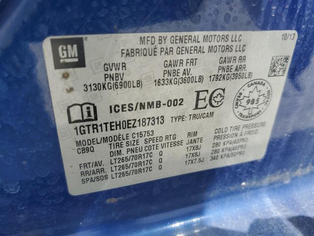 1GTR1TEH0EZ187313 GMC Sierra C1500