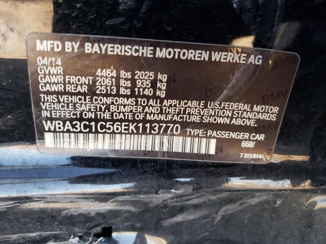WBA3C1C56EK113770 BMW 328 I Sulev
