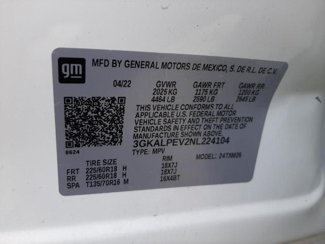 3GKALPEV2NL224104 GMC Terrain Slt