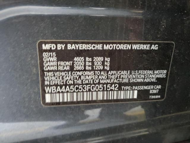 WBA4A5C53FG051542 BMW 428 I Gran Coupe