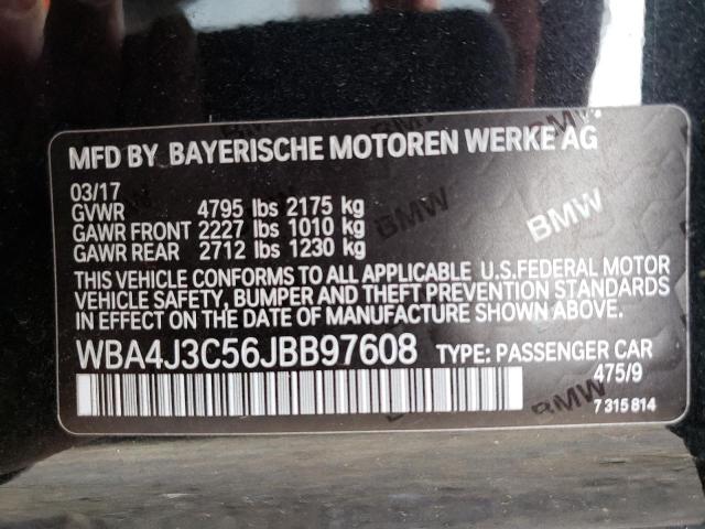 WBA4J3C56JBB97608 BMW 430xi Gran Coupe