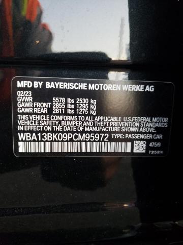 WBA13BK09PCM95972 BMW M550xi