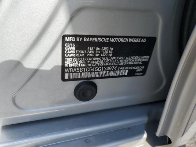 WBA5B1C54GG134974 BMW 535 I