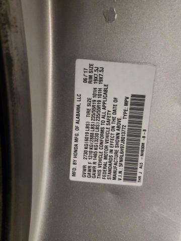 5FNRL6H97JB013772 Honda Odyssey Elite