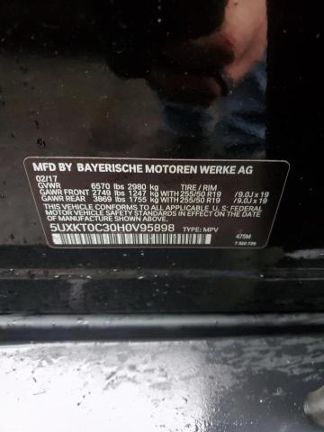 5UXKT0C30H0V95898 BMW X5 Xdr40e