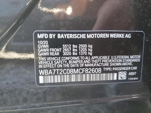 WBA7T2C08MCF82608 BMW 740 I