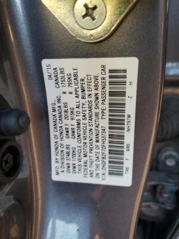 2HGFB2F70FH537347 Honda CIVIC SE