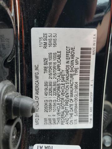 5J6RM4H36GL019804 Honda CR-V LX