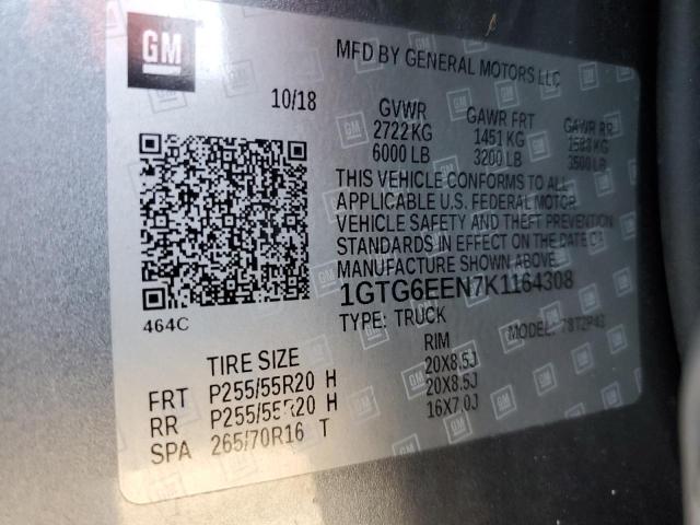1GTG6EEN7K1164308 GMC Canyon Denali