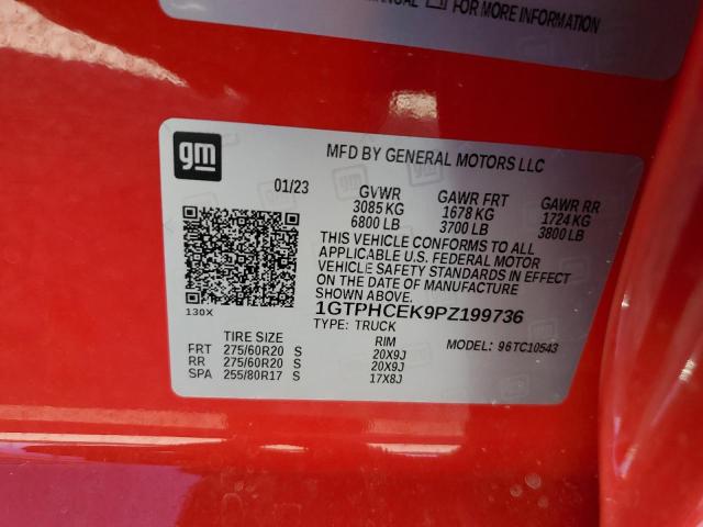 1GTPHCEK9PZ199736 GMC Sierra C1500 Elevation