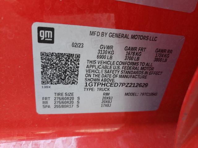 1GTPHCED7PZ212629 GMC Sierra C1500 Elevation
