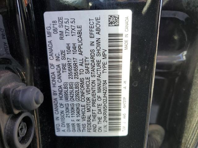 2HKRW5H32JH420784 Honda CR-V LX