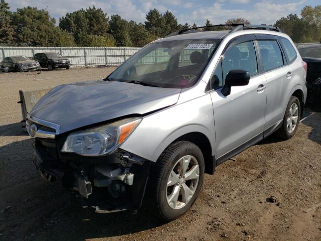 Auction sale of the 2015 Subaru Forester 2.5i, vin: JF2SJABC9FH525640, lot number: 72851983