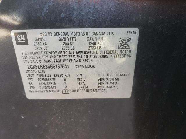 2GKFLRE36G6137541 GMC Terrain Denali
