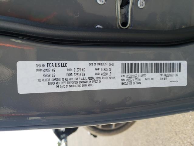 2C3CDXJG7JH148332 Dodge CHARGER GT