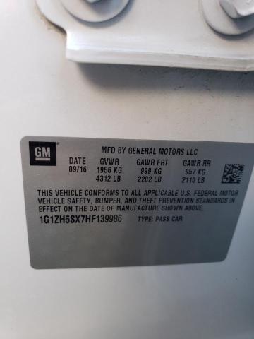 1G1ZH5SX7HF139986 Chevrolet Malibu Premier