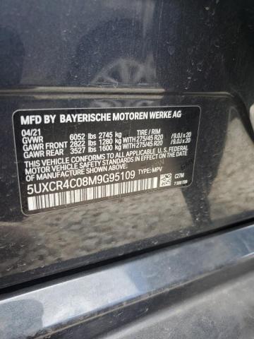 5UXCR4C08M9G95109 BMW X5 Sdrive 40i