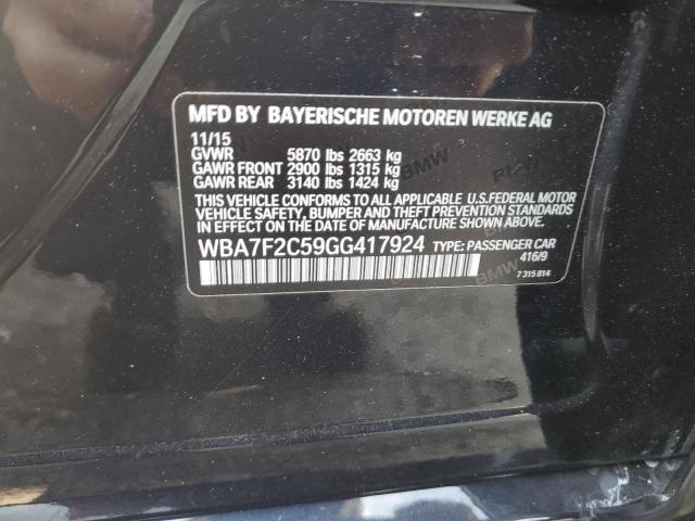 WBA7F2C59GG417924 BMW 750 Xi
