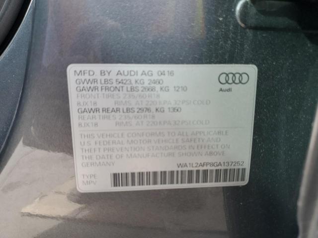 WA1L2AFP8GA137252 Audi Q5 PREMIUM