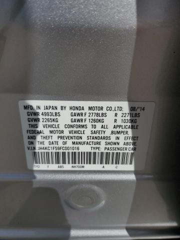 JH4KC1F59FC001016 Acura RLX TECH