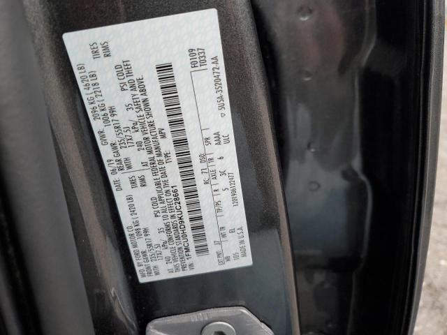 1FMCU0HD9KUC28661 Ford ESCAPE SEL