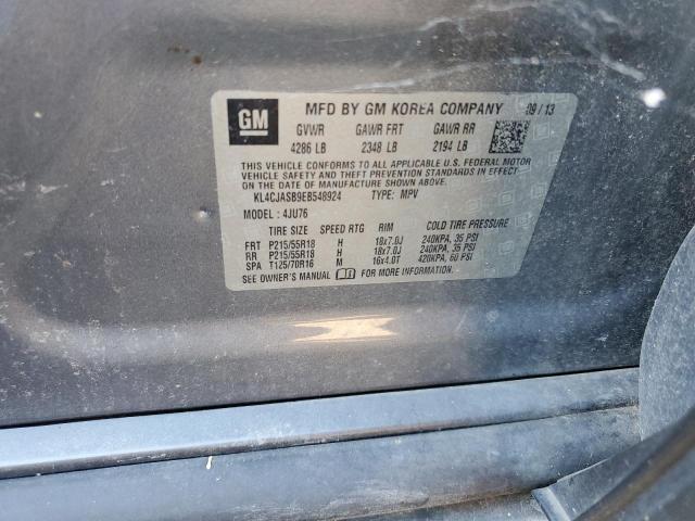 KL4CJASB9EB548924 Buick Encore