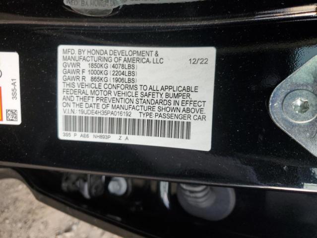 19UDE4H35PA016192 Acura Integra A-spec