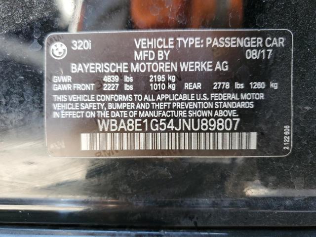 WBA8E1G54JNU89807 BMW 320 I