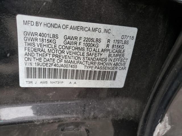 19UDE2F40JA007455 Acura Ilx Special Edition