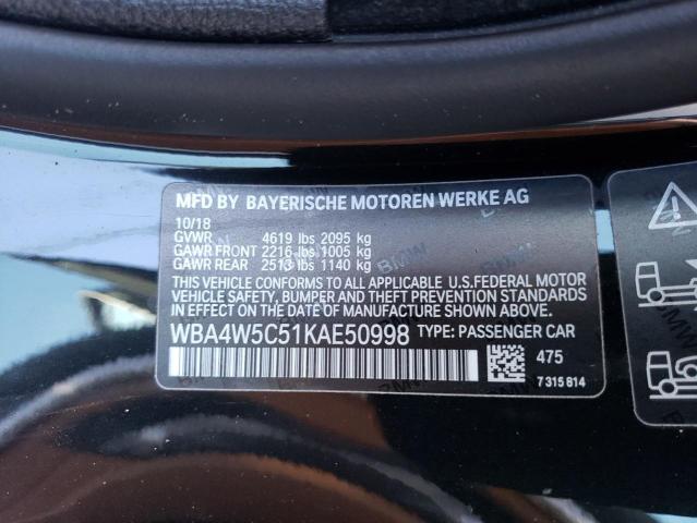 WBA4W5C51KAE50998 BMW 430xi