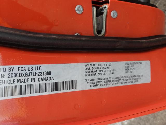 2C3CDXGJ7LH231880 Dodge Charger Scat Pack