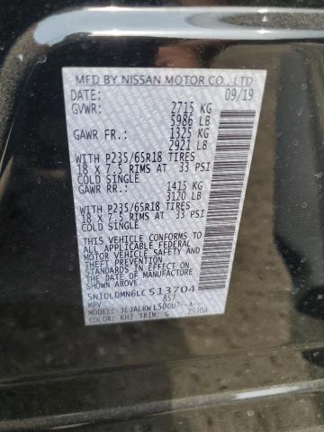 5N1DL0MN6LC513704 Infiniti QX60 LUXE