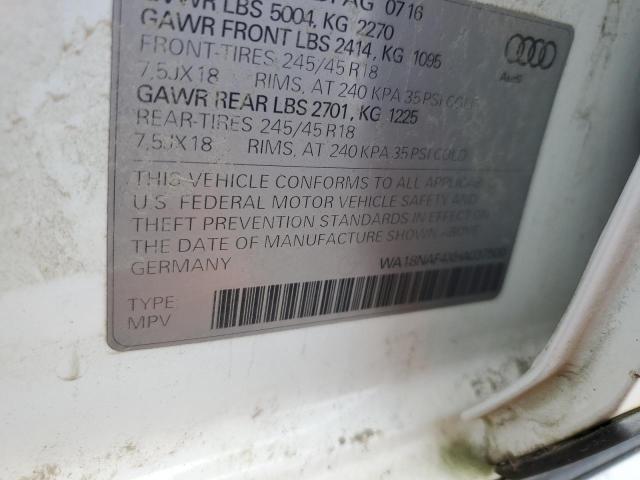 WA18NAF4XHA037500 Audi A4 Allroad Premium Plus