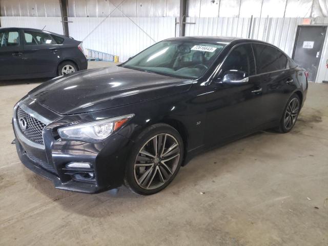 72616643 :رقم المزاد ، JN1BV7AR3EM708150 vin ، 2014 Infiniti Q50 Base مزاد بيع