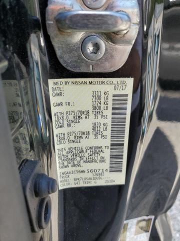 1N6AA1C56HN560714 Nissan TITAN SV