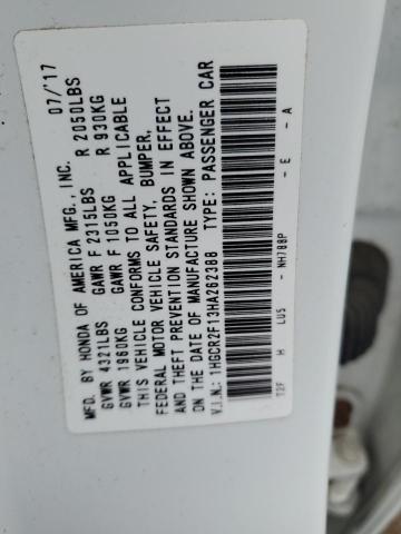 1HGCR2F13HA262388 Honda Accord Sport Special Edition